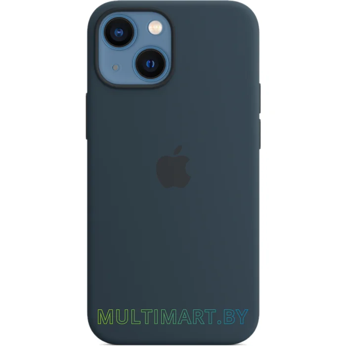 Чехол для телефона Apple MagSafe Silicone Case для iPhone 13 mini (синий омут)